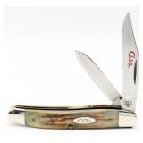 1978 Case XX One Dot Error Red Letter Stag Medium