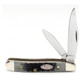 2002 Case XX Flag Shield Black Bone Peanut 6220