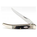 2002 Case XX Flag Shield Black Bone Medium Texas T