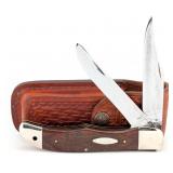 1974 Case XX Jigged Wood Folding Hunter 6265SAB w/