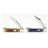 2000 & 05 Case XX Blue & Antique Bone Copperlock 6