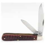 1965-69 Case XX Red Bone Jack Knife 6202 1/2