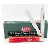 2004 Case XX Silver Script Dark Red Bone Doctors K