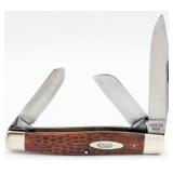 1965-69 Case XX USA Red Bone Large Stockman 6375