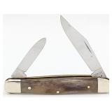 1980 Case XX Smooth Appaloosa Bone Half Whittler A