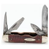 1940-64 Case XX Red Bone Scout Knife 6445R