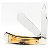 1991 Case XX Winston Cup Champion Stag Saddlehorn