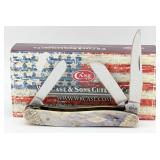 2018 Case XX Worked Bolster Smooth Ultra Violet Bo