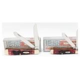 2021 Case XX Crimson Red Bone Trapper 6254 & Mini