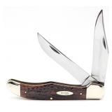 1940-64 Case XX Jigged Red Bone Folding Hunter kni