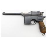 Mauser C96 Broomhandle 7.63 x 25mm Semi Auto Pisto