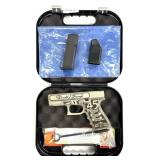 Donald J. Trump Custom Engraved Glock 19 .9mm Pist