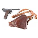 WWII Japanese #'s Matching Type 14 Nambu 8x22mm Na