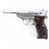 WWII German 1943 Walther P.38 9mm Semi Auto Pistol