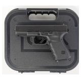 Glock Model 19 9mm Semi Auto Pistol w/ Case
