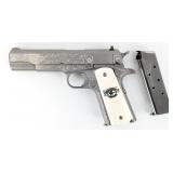 Engraved Randall Firearms Service Model 1911 .45 A