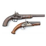 (2) Antique Percussion Pistols