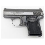 Belgian Baby Browning .25 ACP Semi Auto Pistol