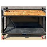 Customized Industrial Ammo Cart on Wheels.