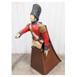 Leatherneck Carved & Polychrome Painted Ships Figu