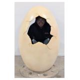 Giant Jurassic Dinosaur Egg Photo Op / Fiberglass