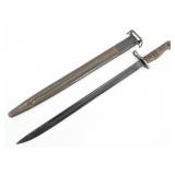 WWI U.S. Army Remington Model 1917 Bayonet w/ Scab