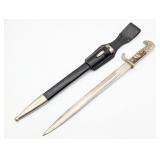 WWII German Police Dress Bayonet w/ Matching Scabb