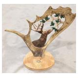 National Wild Turkey Federation Carved Moose Antle