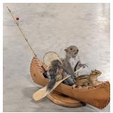 Squirrel & Chipmunk Birch Bark Canoe Adventure Ful