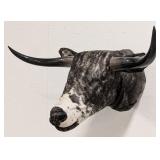 Wrapped Cow Hide Steer Shoulder Mount