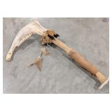 Modern Native American Style Ceremonial War Club