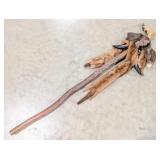 Trappers Hide Walking Stick