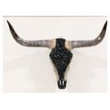 Natural Stone Longhorn Steer Cow Skull Taxidermy