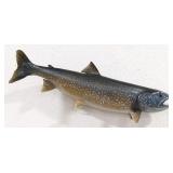 29in Fiberglass Full Body Lake Trout Taxidermy Mou