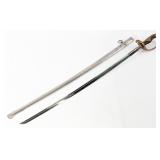 WWII Japanese Officers Parade Sword w/ Scabbard