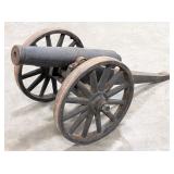 Cast Iron 1.25in Civil War Replica Functioning Can