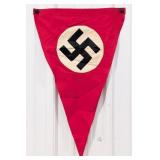 WWII German 2ft NSDAP Pennant