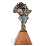 2000 Fred Boyer Bronze 'The Big Five' African Ga