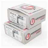 40 Rnds of Underwood Ammo 380 ACP +P 68gr Cartridg