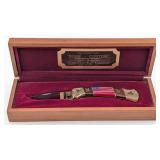 Buck Custom David Yellowhorse American Flag Foldin