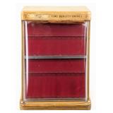 Vtg Storefront Countertop Knife Display Case