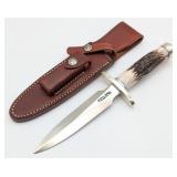Randall Model 2 6C Stag Fighting Stiletto Knife w/
