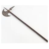 Antique Indo Persian Decorative Battle Axe