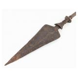 Antique African Congo Spear Head