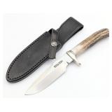 Randall Stag Combat Companion Knife has Sawtooth G
