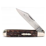 Antique Cattaraugus Jig Bone English Jack Knife 12