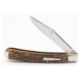 Antique Remington Jigged Bone Bullet Large Trapper