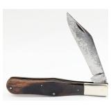 Antique Ka-Bar Sawcut Bone Coke Bottle