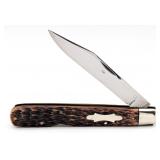 Antique Robeson ShurEdge Jig Bone Lockback Knife 6