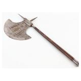 19th Century Indio-Persian Ceremonial Battle Axe